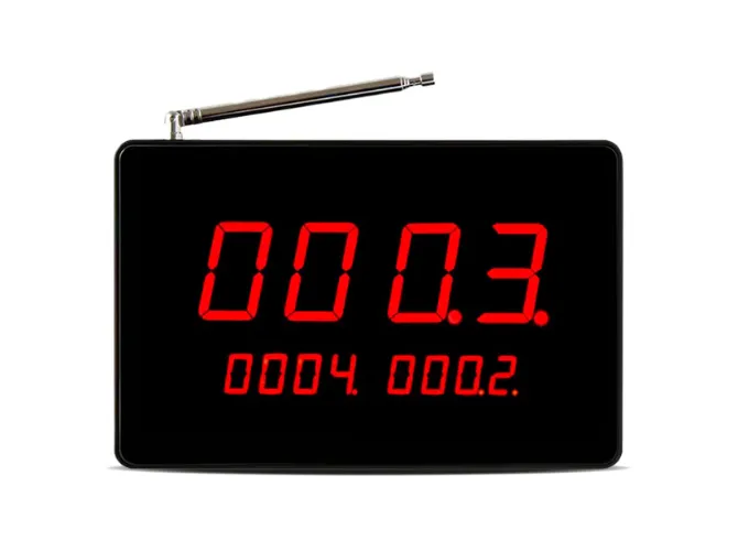 Display receptor de llamados
