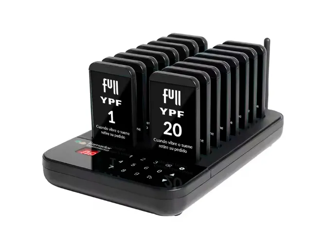 Llamadores Servicio Pager Restaurante Gastronomia