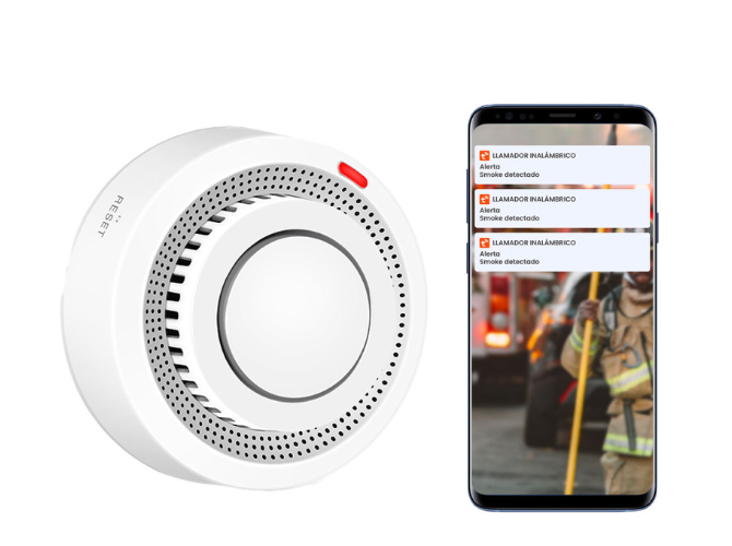 Sensor de Humo Inalambrico
