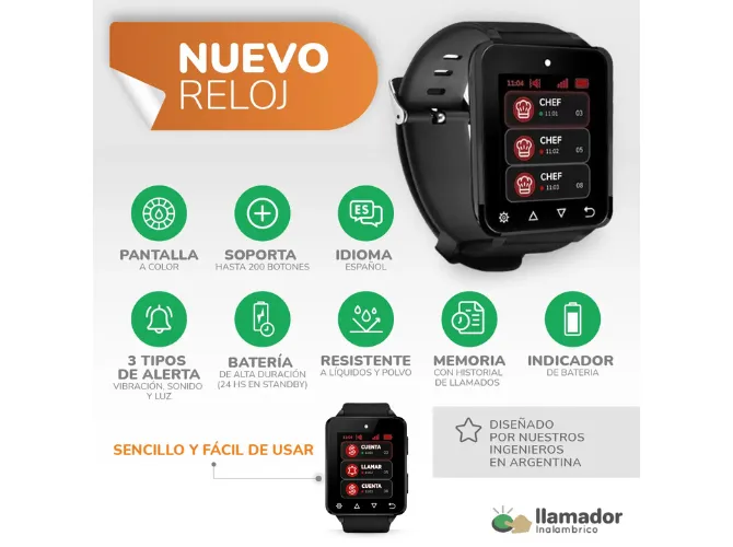 Reloj receptor